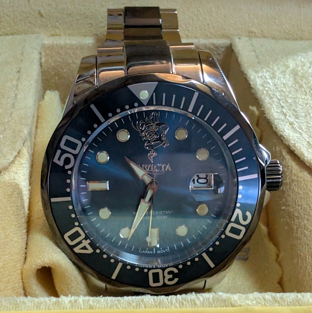 Invicta Sea Base Automatic Men's Watch - 47mm, Steel, Gunmetal (17958)